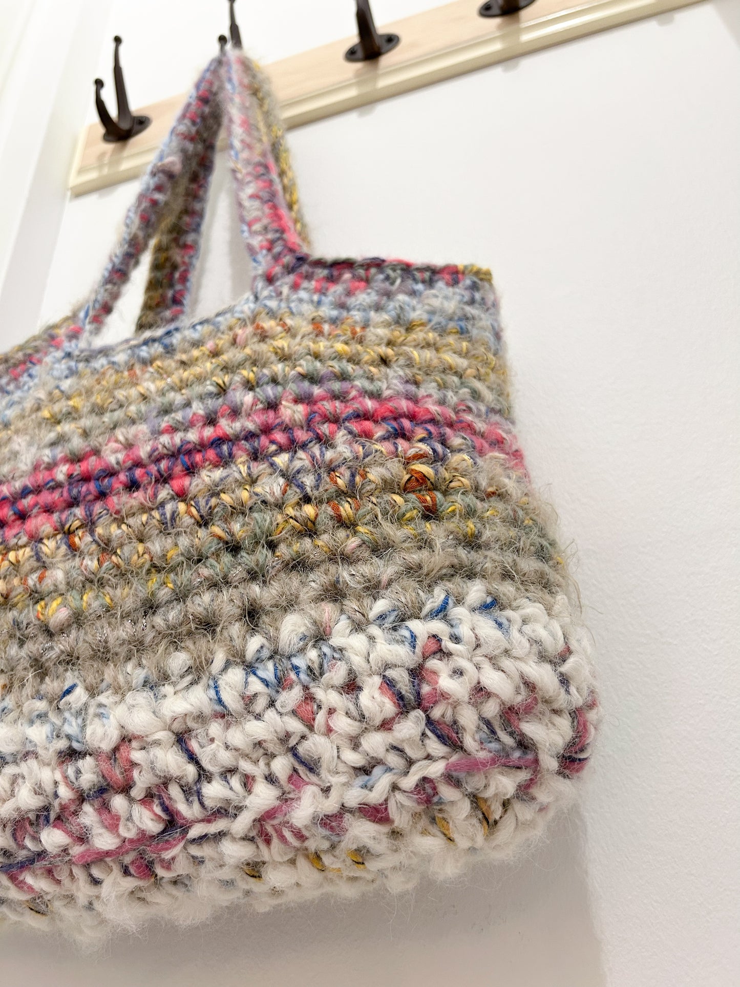Hækleopskrift // Chunky Tote
