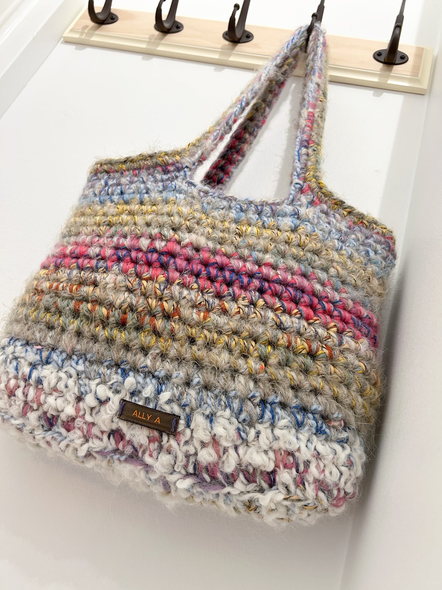 Hækleopskrift // Chunky Tote