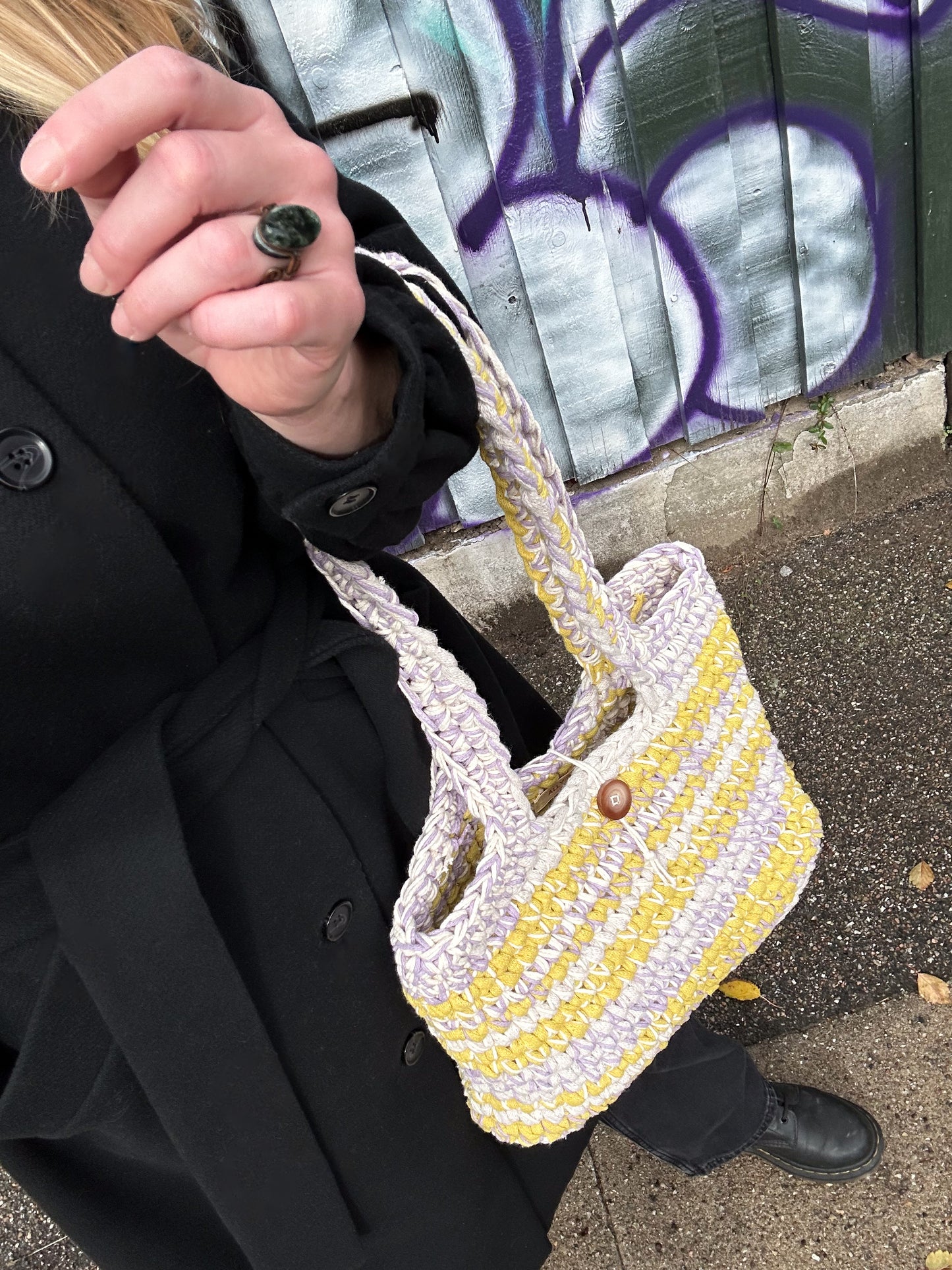 Hækleopskrift // Chunky Tote