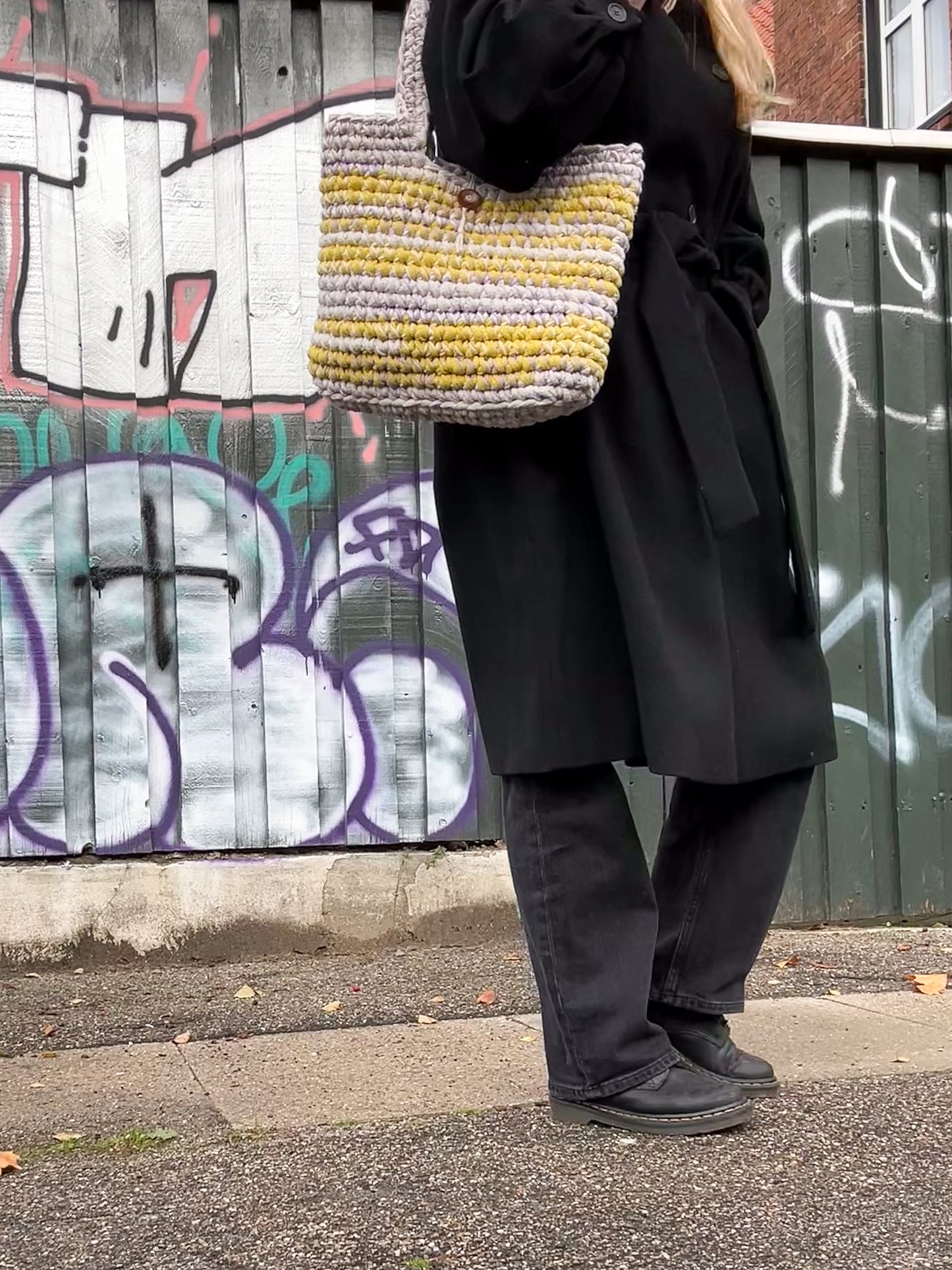 Hækleopskrift // Chunky Tote