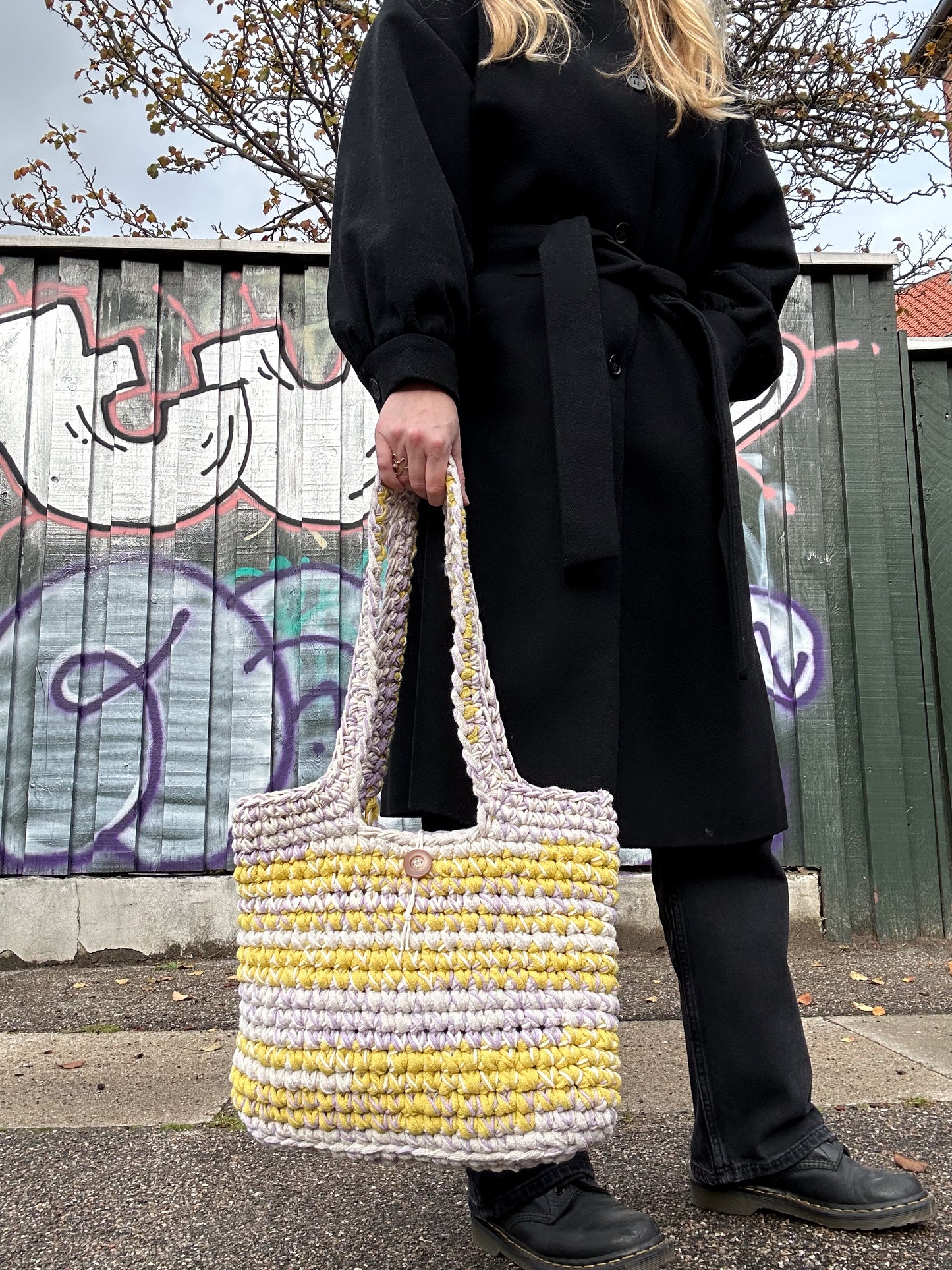 Hækleopskrift // Chunky Tote